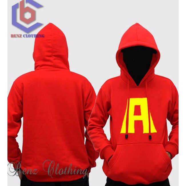 Jaket Hoodie Sweater Alvin And The Chipmunks Jumper Distro Pria Fleece Sablon Laki Wanita Polos