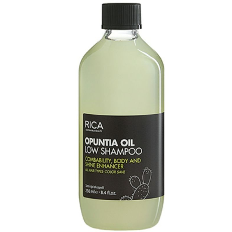OPUNTIA OIL LOW SHAMPOO 250 ML  ALL HAIR TYPE NATURICA Shampoo yang mengandung ekstrak buah Prickly