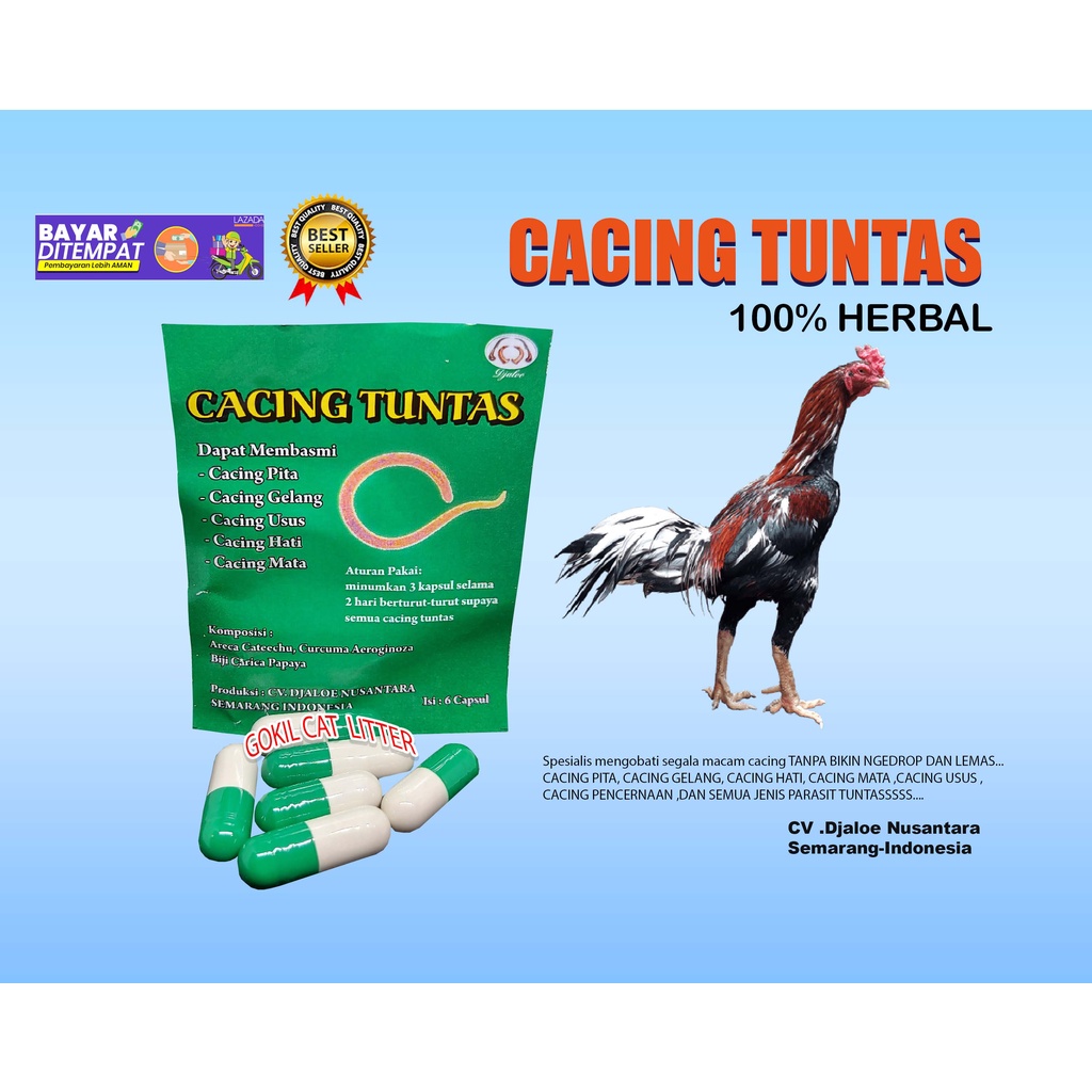 OBAT CACING AYAM-DJALOE CACING TUNTAS ,OBAT CACING AYAM ,(OBAT AYAM,VITAMIN AYAM,DOPING AYAM,JAMU AYAM)