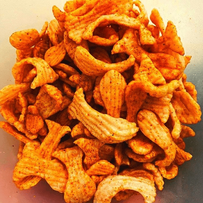 

kerupuk Ikan pedas dan ori gurih enak 250gr