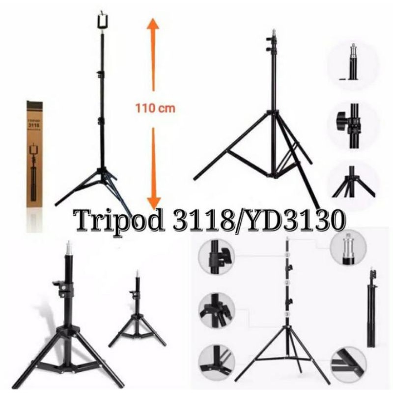 Tripod HP 3118 Free Holder U Tripod 3118/YD3130 Tripod Ringlight