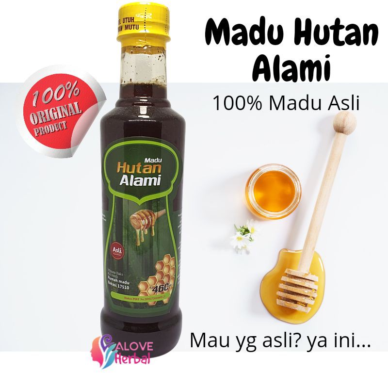 

MADU HUTAN ASLI ALAMI 460GR ORIGINAL 100%