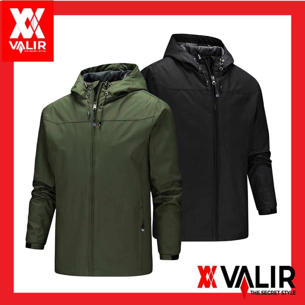 Jaket Parasut Pria WaterProof Terbaru 2021/Jaket Pria Casual - Valir Fline