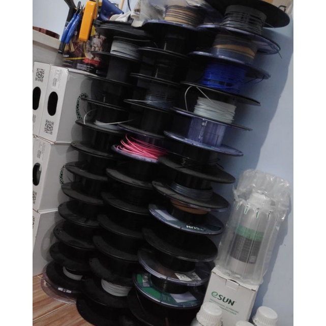 BAHAN LEBIH TEBAL | Spool Filament Kabel Roll Gulungan bekas Filament