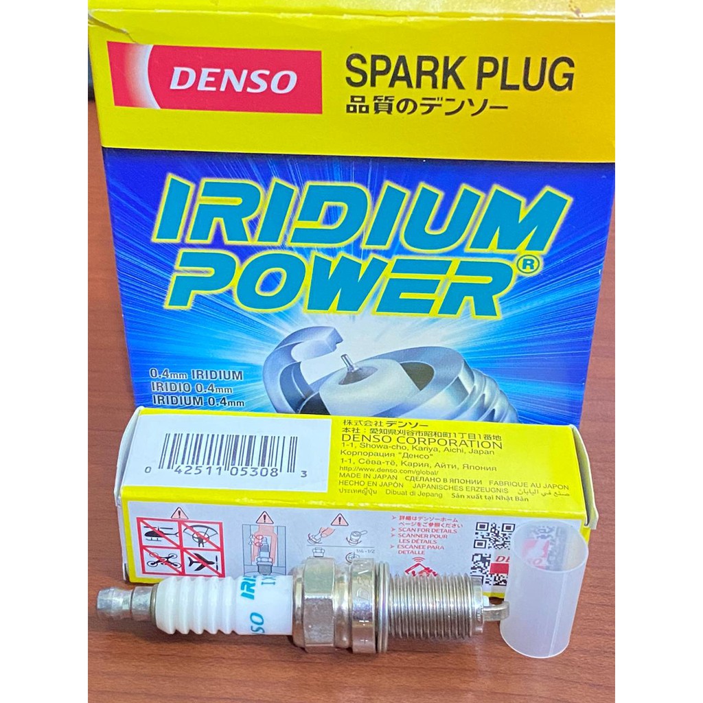 BUSI IRIDIUM ERTIGA AVANZA XENIA VVTI RUSH TERIOS IXU22 DENSO JAPAN ORIGINAL