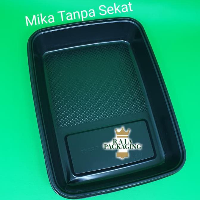 mika bento tanpa sekat + tutup