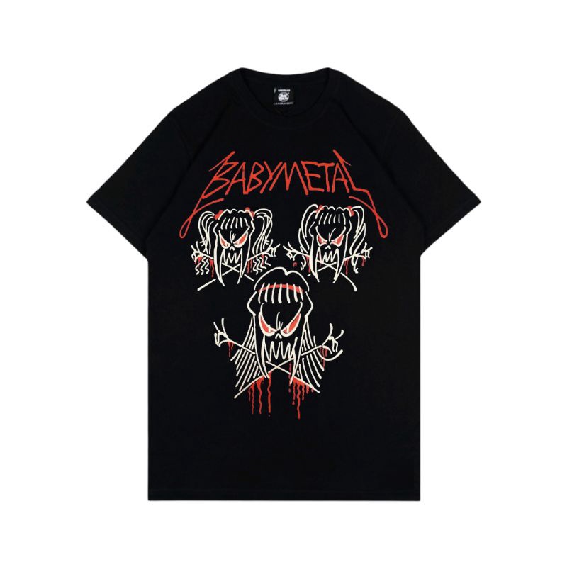 KAOS BAND/KAOS BABYMETAL/BABYMETAL WHITE/BAJU MUSIC ROCK