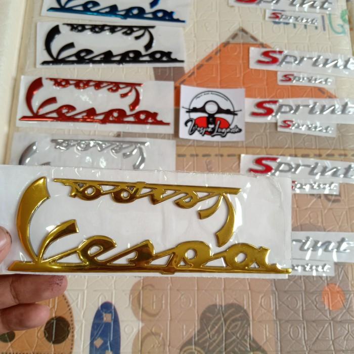emblem body vespa sprint