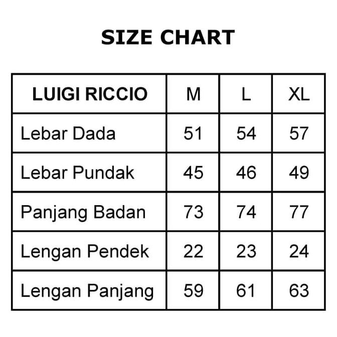 Kemeja Pria Koko Lengan Panjang Luigi Riccio 20