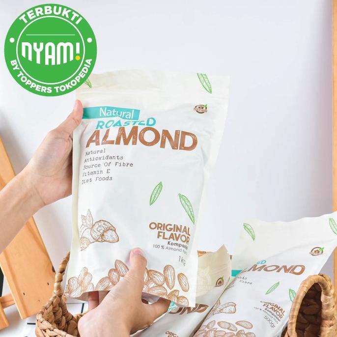 

Natural Roasted Almond (Panggang) 1 Kg
