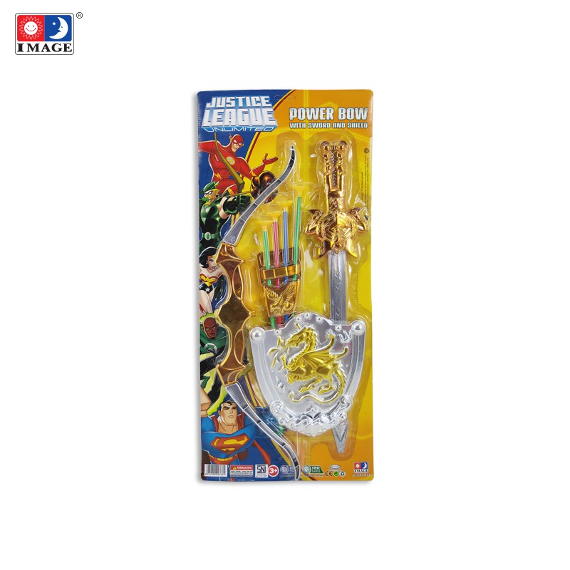 IMAGE TOYS mainan Cross Bow + Sword & Shield