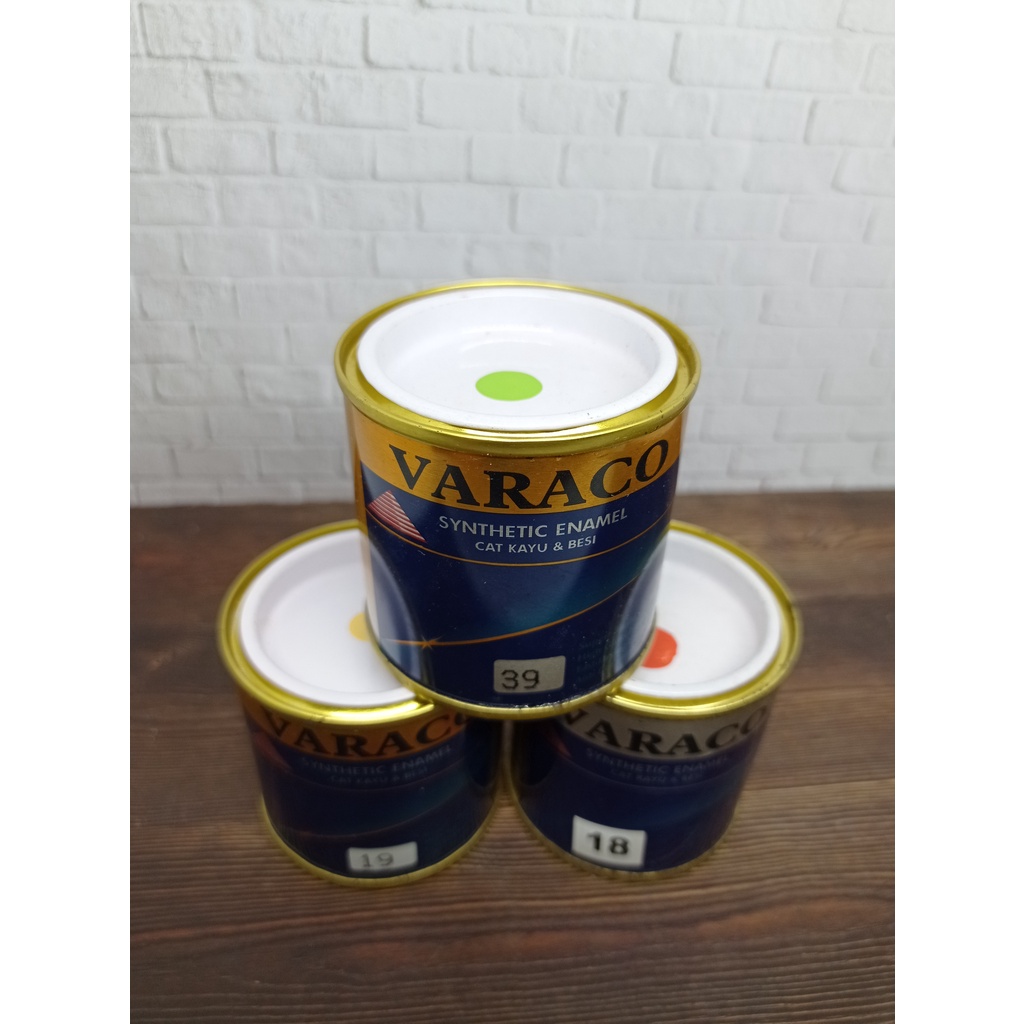 Tumblergrafik Cat Kayu Dan Besi Varaco 100 Gram Warna Beragam