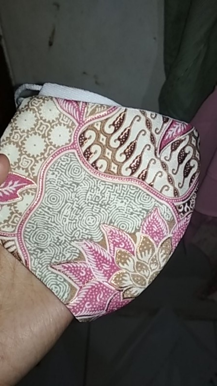 Blouse Batik Galis Lawasan Klasik Baby Pink Bg132