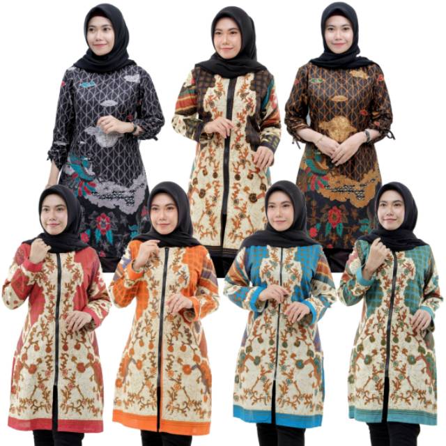 Kenongo BATIK  Atasan  BATIK  Wanita  RISNA HRB026 Blus 