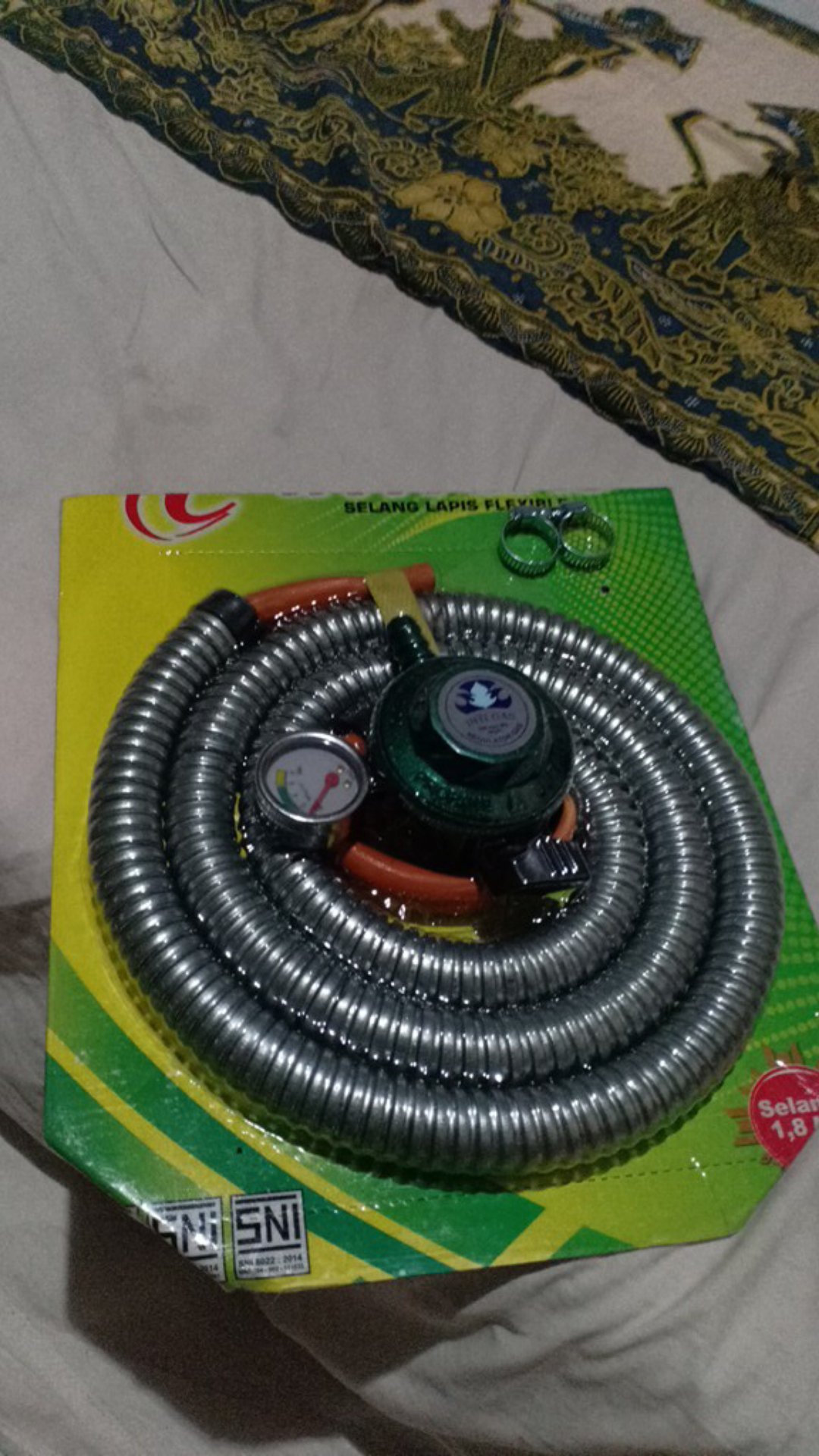 Intigas Paket Selang Regulator Gas Meter - Inti Gas Anti Tikus Metal