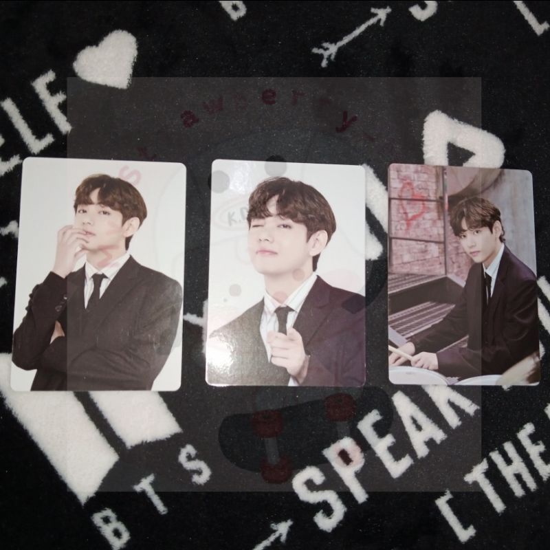 PC V BTS Kim Taehyung MPC Permission To Dance Lama Mini Photocard PTD Nunjuk