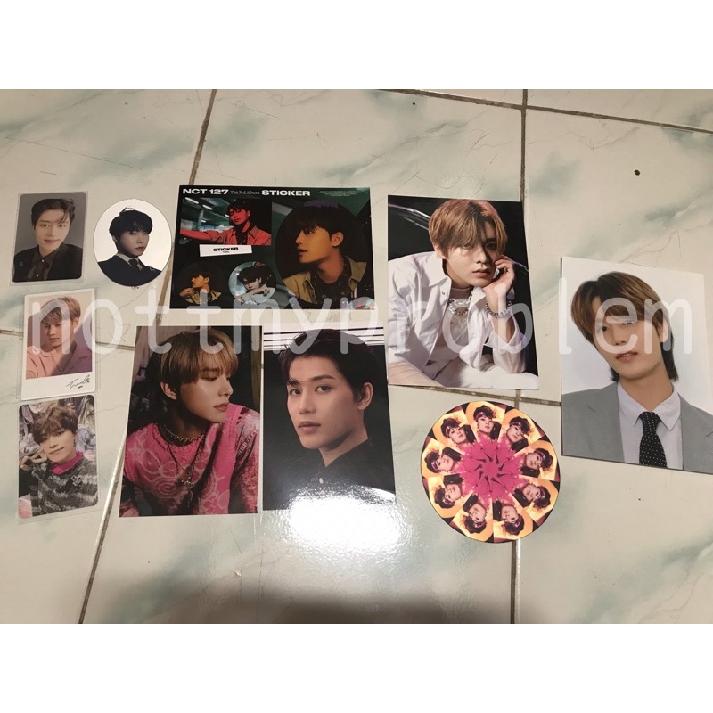 Pendant Classic Catharsis Doyoung Mark Postcard Jungwoo sticker taeil