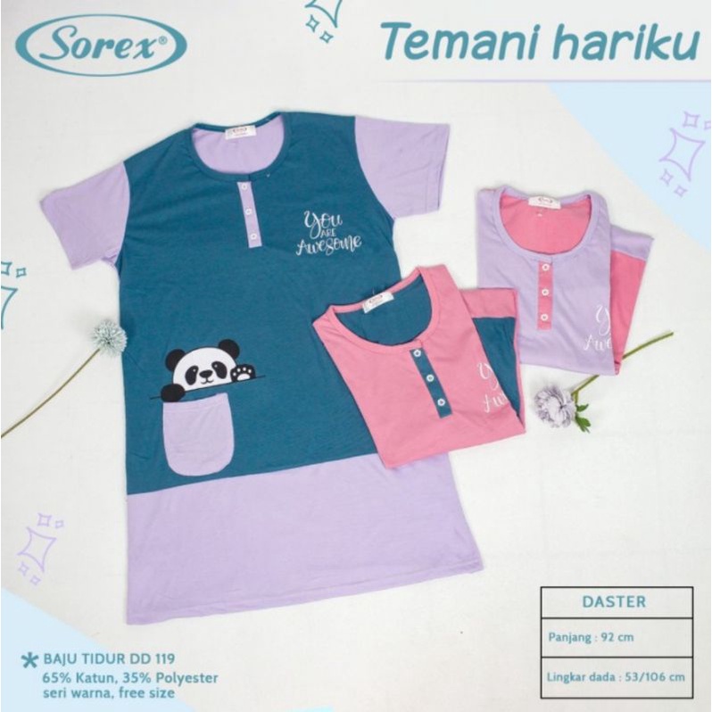 Baju tidur daster Sorex DD119