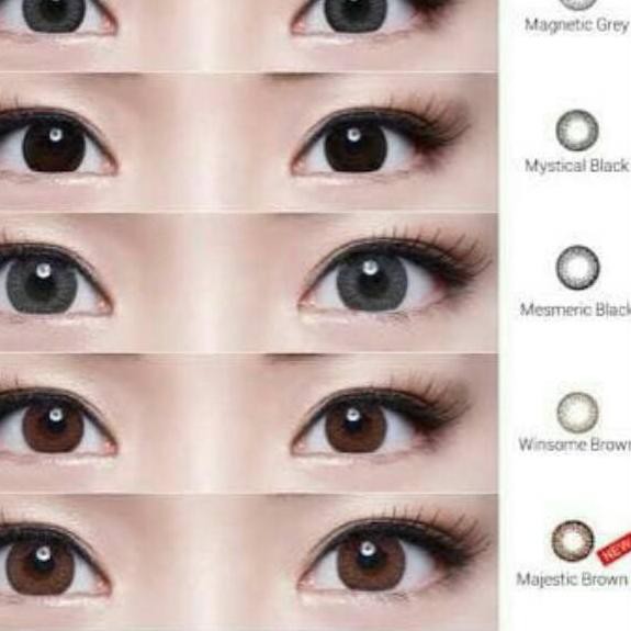 ♘ softlens freshkon alluring warna baby eyes bulanan monthly  minus tinggi -10 ➭