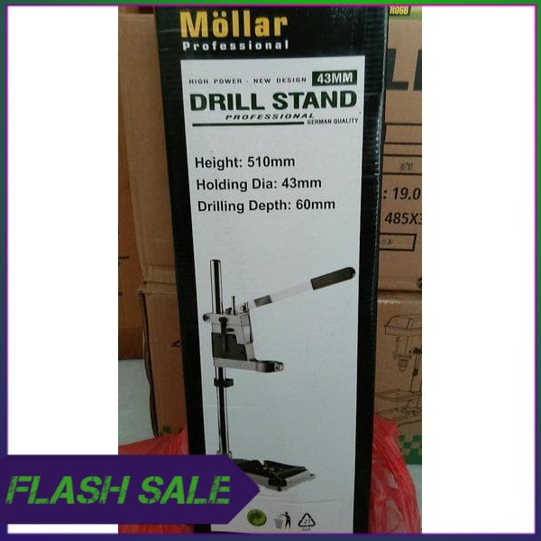 Dudukan Mesin Bor  Drill Stand Mollar Mesin Bor duduk alas bahan besi