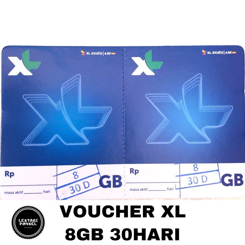 Jual Voucher XL 8GB Indonesia|Shopee Indonesia