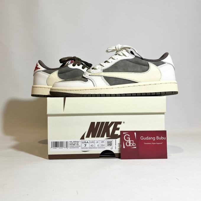 Nike Air Jordan 1 Low X Travis Scott Reverse Mocha Brown Thebest