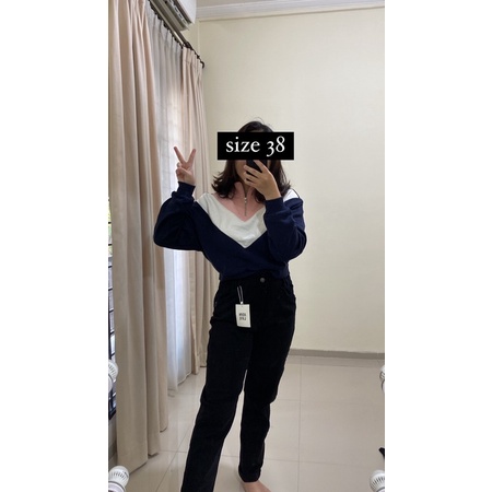 Bershka Elasticated High Waist Pants