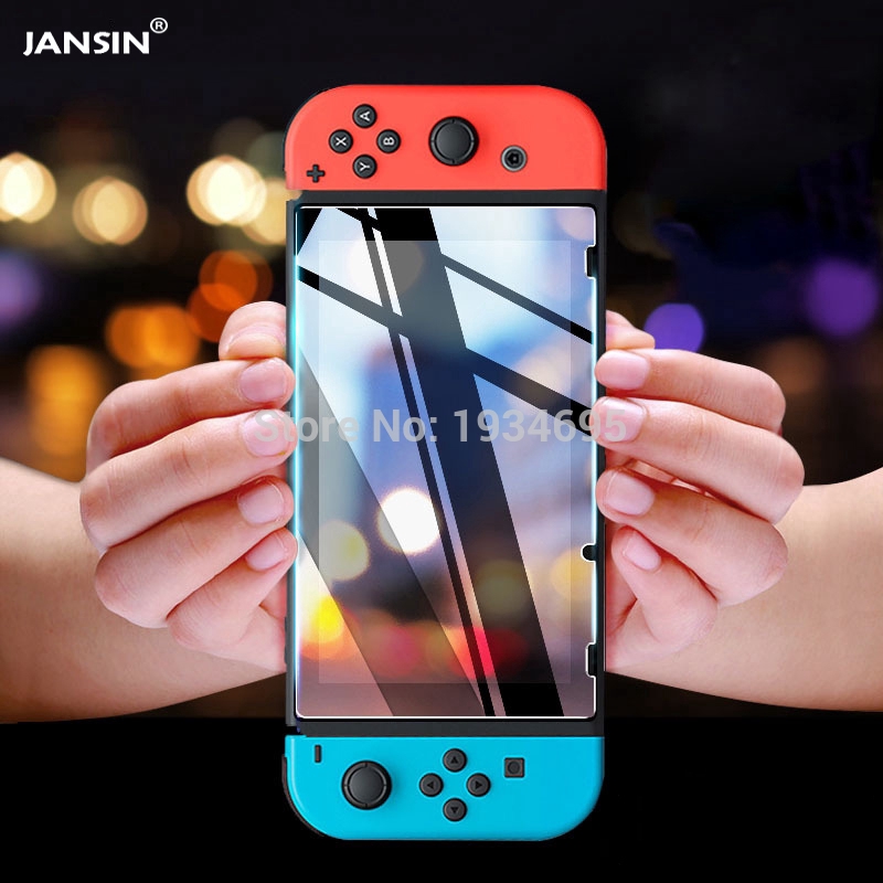 2Pcs Pelindung Layar Tempered Glass Premium untuk Nintendo Switch 2017