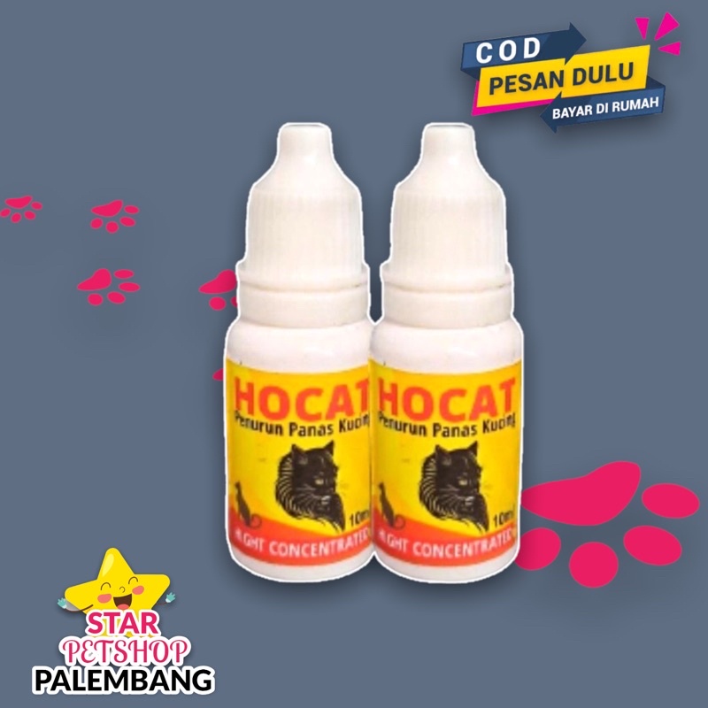 Obat Penurun Panas Kucing HOCAT 10ml