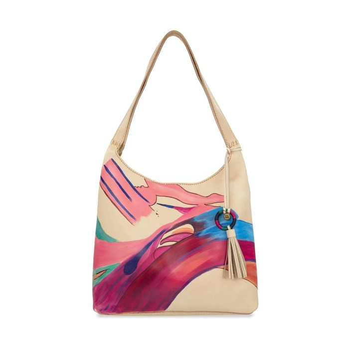 Thesak Huntley Hobo Hand Painted Azalea Multi