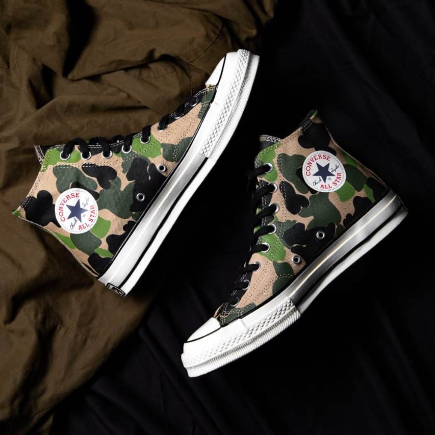 chuck taylor camouflage