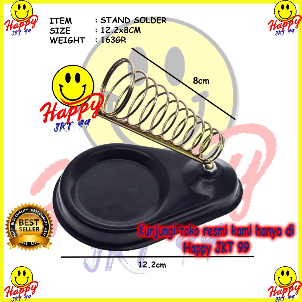 [ HAPPY JKT 99 ] STAND HOLDER SOLDER ALAT PEGANGAN SOLDER DUDUKAN SOLDER ORIGINAL