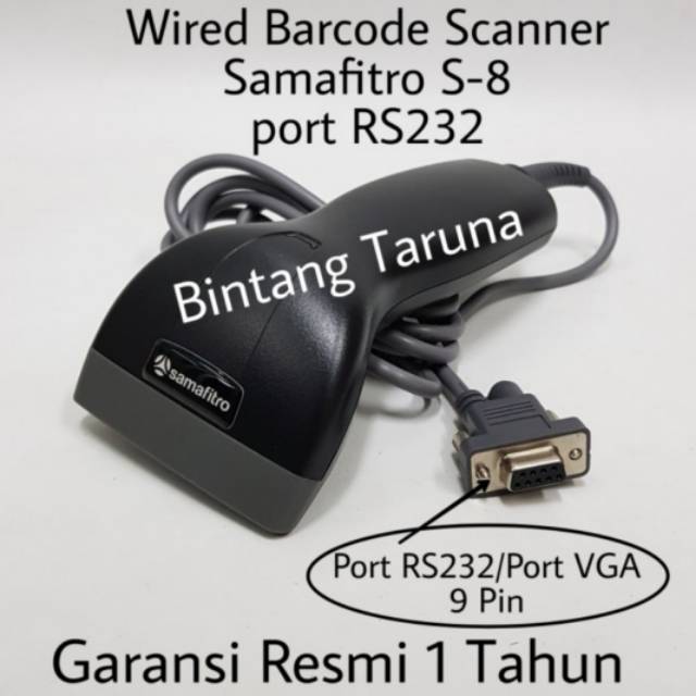 Scanner Barcode Samafitro S-8 Barcode Scanner Samafitro S-8 S8