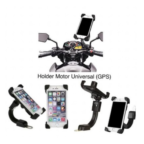 Phone Holder Hp Sepeda Motor Universal Motorcycle CH-01 Stand Bracket