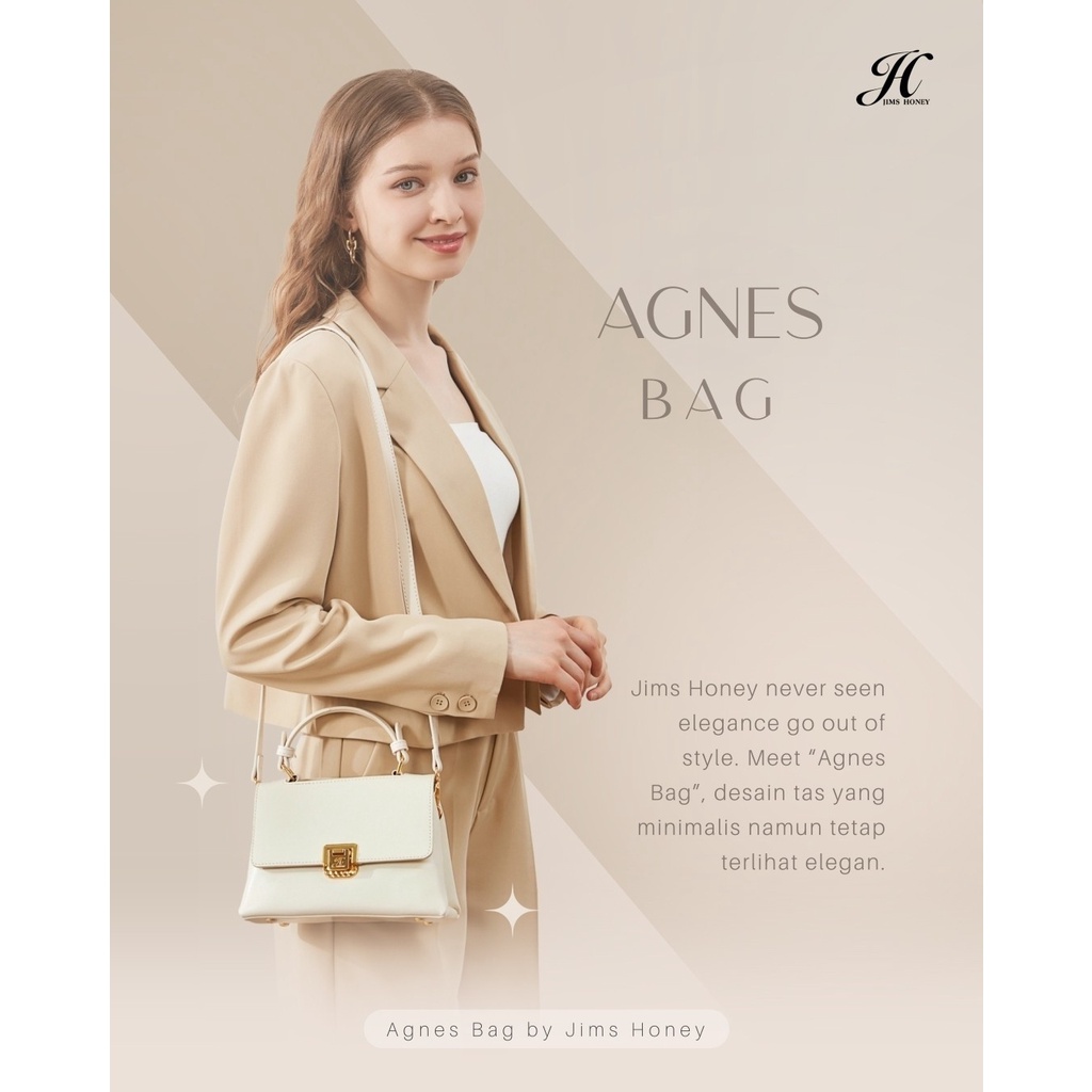 JIMS HONEY TAS SELEMPANG WANITA AGNES BAG