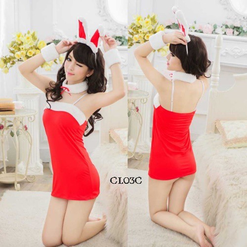 [BISA COD] SEXY LINGERIE KOSTUM LINGERIE KOSTUM COSPLAY KELINCI SEXY CL03C