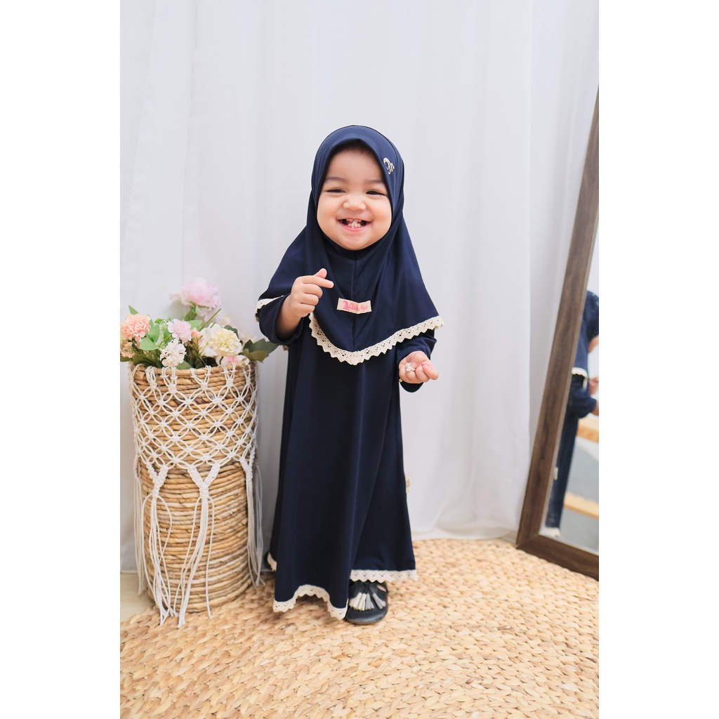 HONEYBLOSSOM gamis anak / gamis anak perempuan alesha series 1-5 tahun