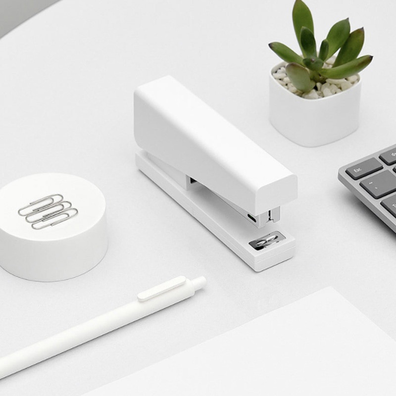 Xiaomi KACO LEMO Stapler Hekter Premium Aesthetic Elegan Efisien Staples Untuk Kerja Kantor Sekolah Meja Belajar Jepretan Jepret Kertas Minimalis Simple Portable Perlengkapan ATK