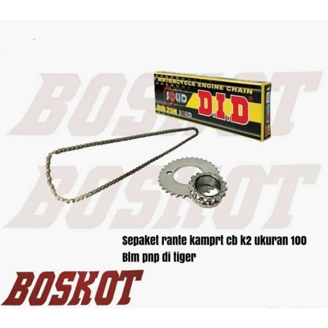 Sepaket rante kamprat cb k2