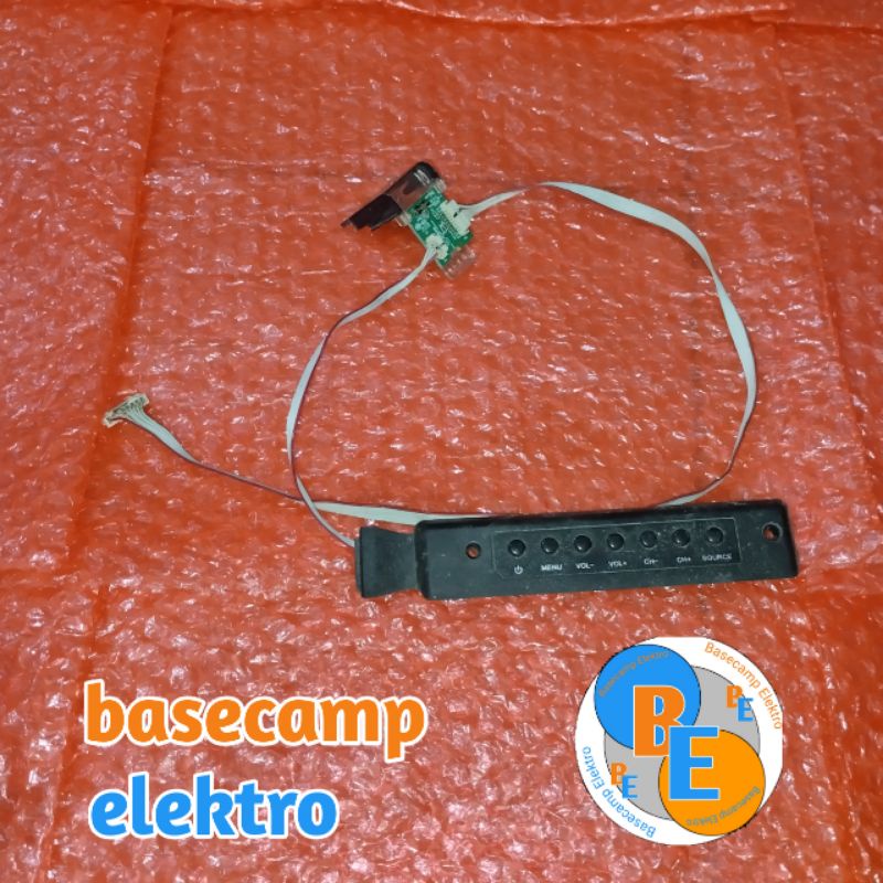 Modul Pcb Sensor Tombol TV LED SAMSUNG UA43K5002AK Sensor TV LED SAMSUNG UA43K5002 AK Tombol TV LED 