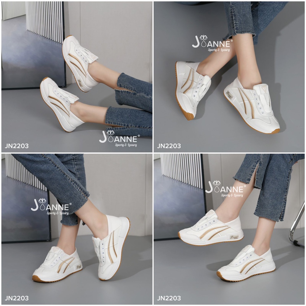 JOANNE 2Fungsi Slip On Sneakers Shoes #JN2203 ORIGINAL