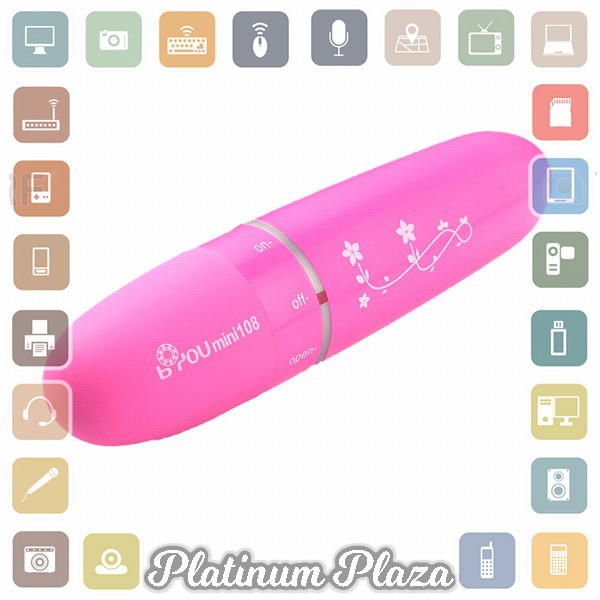 Face Lift and Eye Mini Massage Pen / Pena Pijat - mini 208 - Pink`K892RO-