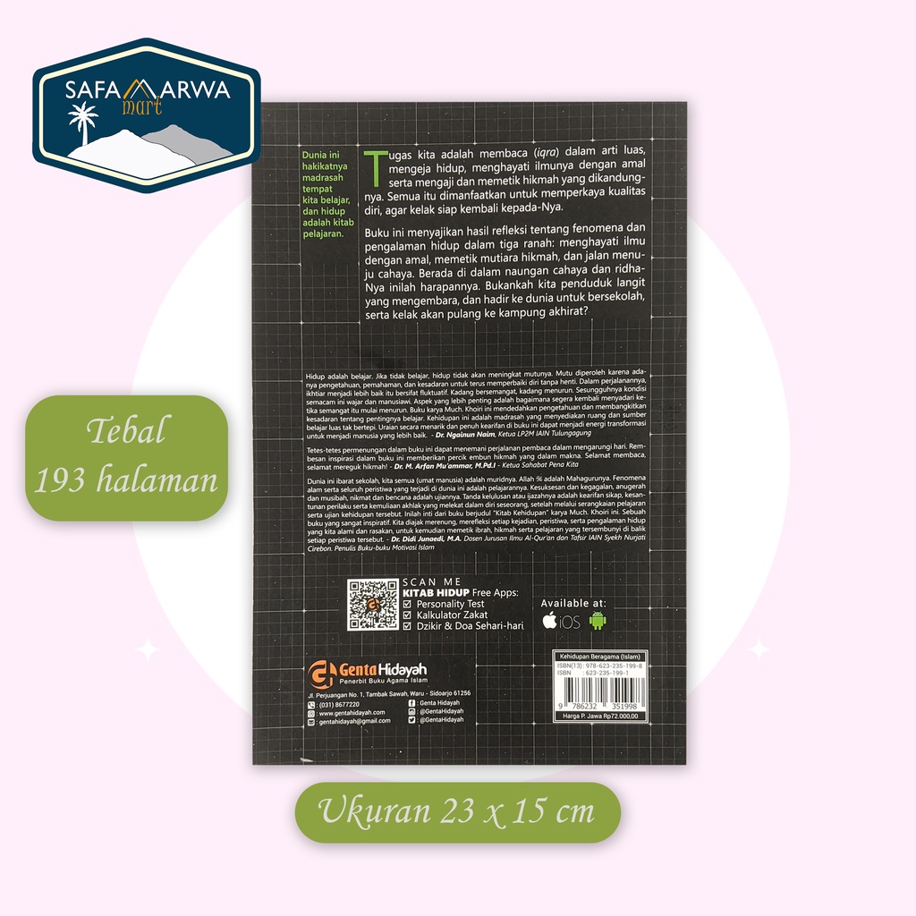BUKU MOTIVASI ISLAM - BUKU ISLAM - KITAB KEHIDUPAN-1