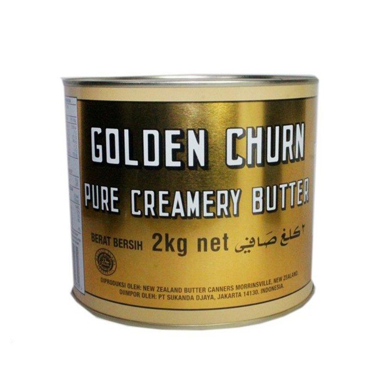 Golden Churn Butter BESAR 2kg HALAL Import Australia!!!