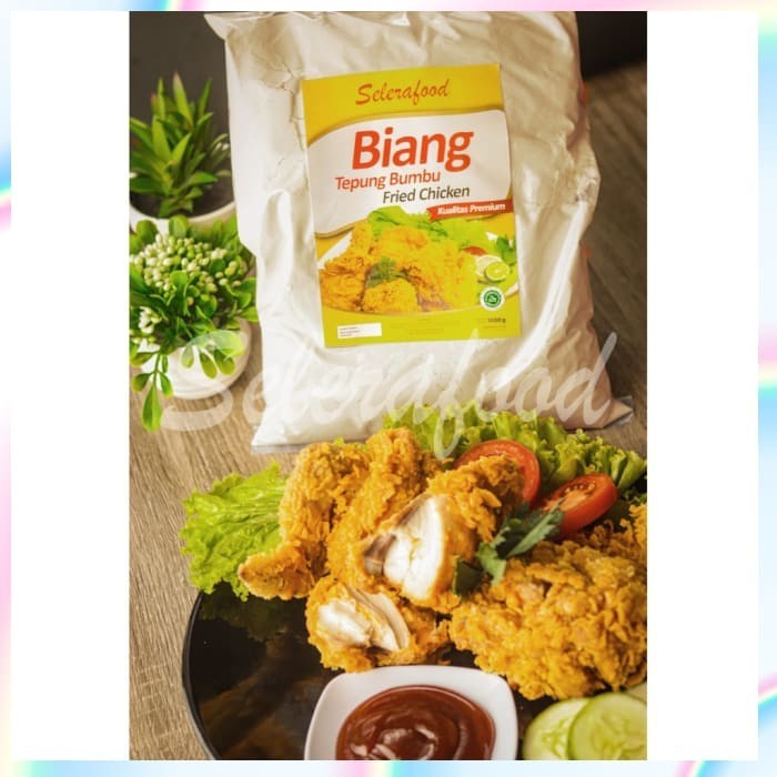 

BISA COD Limited Biang Tepung Bumbu fried chicken premium 1kg merk Selerafood