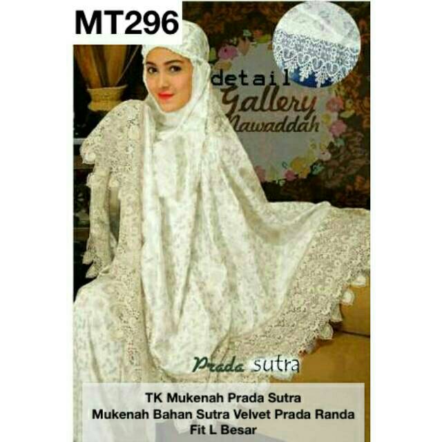 Peralatan sholat mukena prada  / Mukena sutra Dubai / mukena princess / mukena kekinian