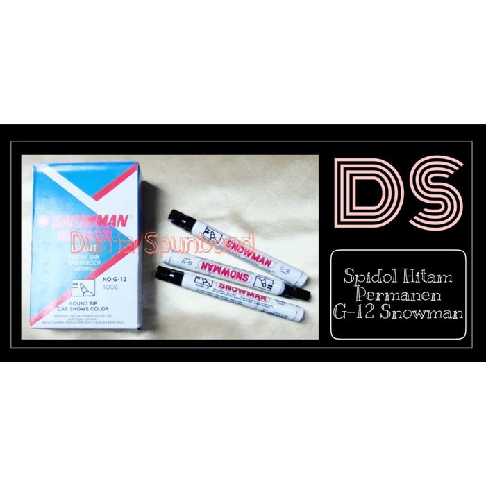 

Spidol Permanen G-12 / Spidol Snowman / Spidol Permanent Snowman G-12