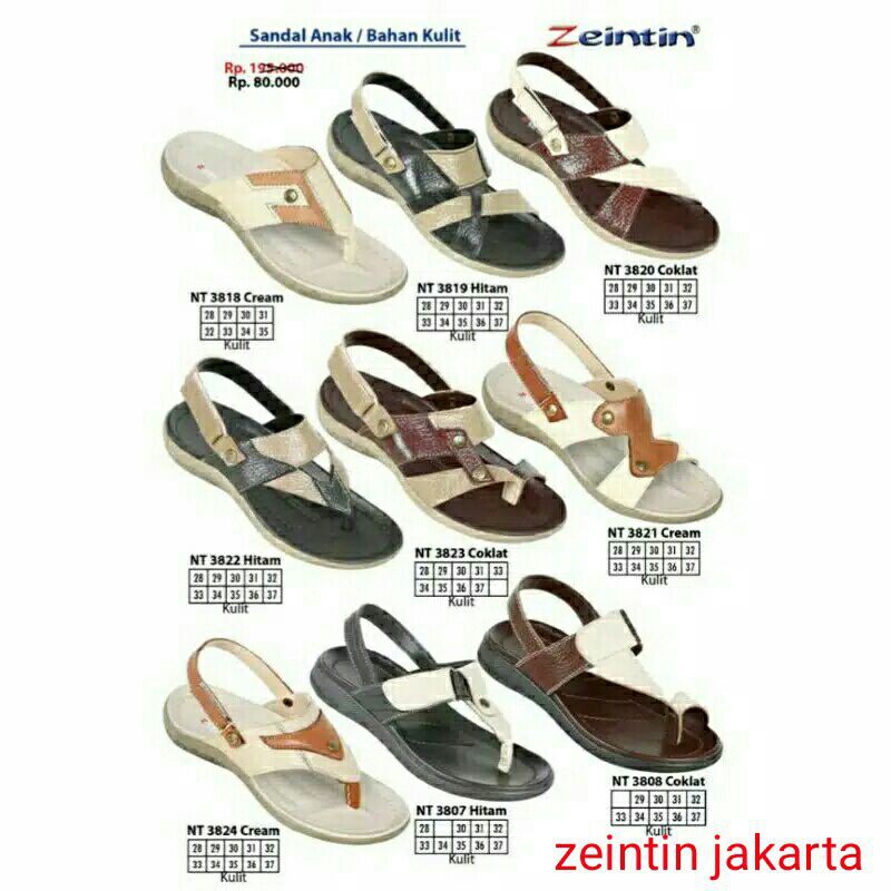 zeintin sendal anak pria