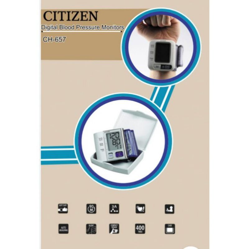 Tensi Digital Citizen CH-657 / Tensi digital Pergelangan Tangan