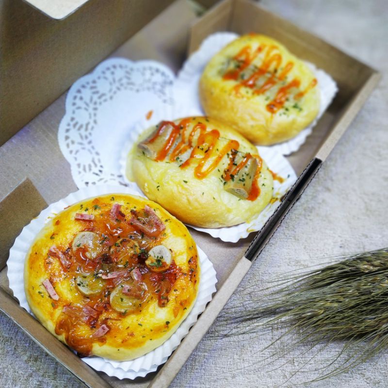 

Roti Sosis & Mini Pizza isi 3pcs - Bisa Kirim J&T - Roti Sobek